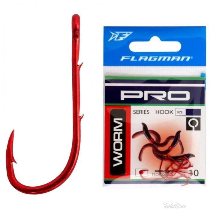 Крючки Flagman PRO WORM #12 10шт
