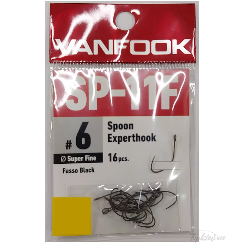 Крючки Vanfook SP-11F fusso black #6