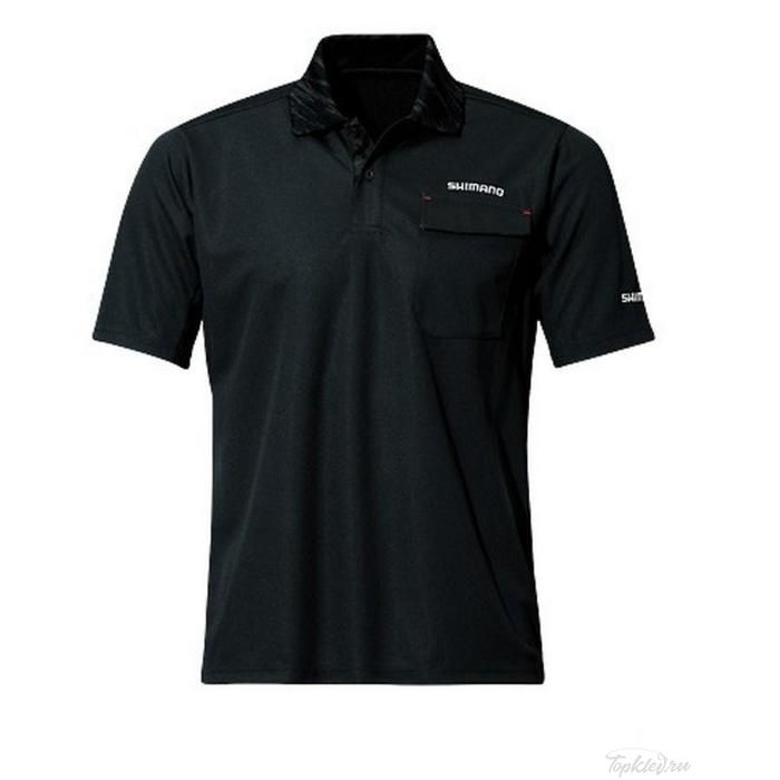 Футболка Shimano Polo Shirt (short sleeve) SH-094N M