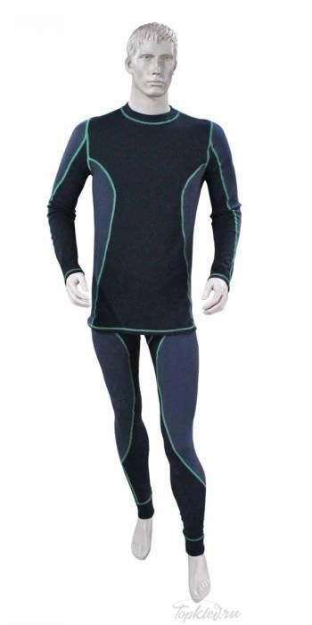 Комплект термобелья Woodland "Tex Thermo plus SPORT" (графит) р. L
