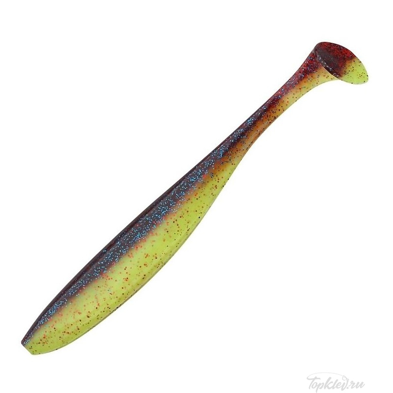 Приманка силиконовая Keitech Easy Shiner 5" EA#15 Grape Chart Red FLK