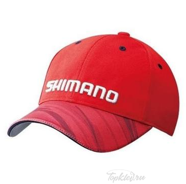 Кепка Shimano CA-061N CAP R.RED F (красная)