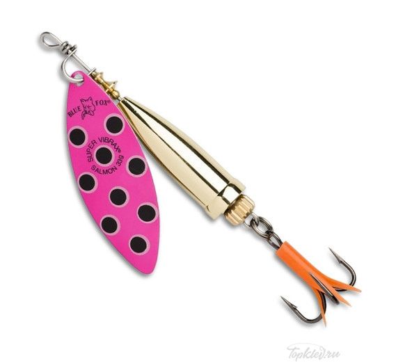 Блесна вращающаяся Blue Fox Salmon Super Vibrax BFSASV6-PBG
