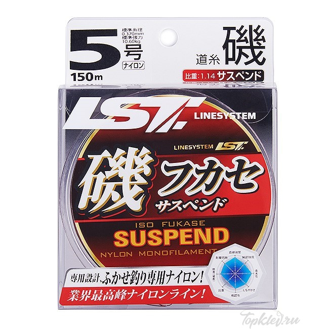Леска Linesystem Iso Fukase Suspend NL Matte Green 150m 18lb 0.33mm (#4) Леска Linesystem Iso Fukase Suspend NL Matte Green 150m 18lb 0.33mm (#4)