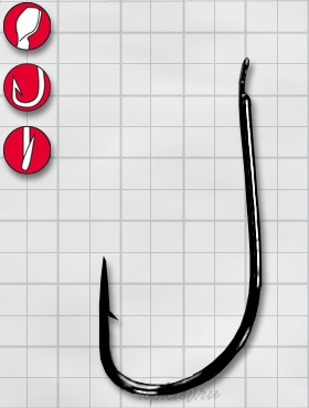 Крючок Gamakatsu A1 LS-1050NS №16 (15шт.)