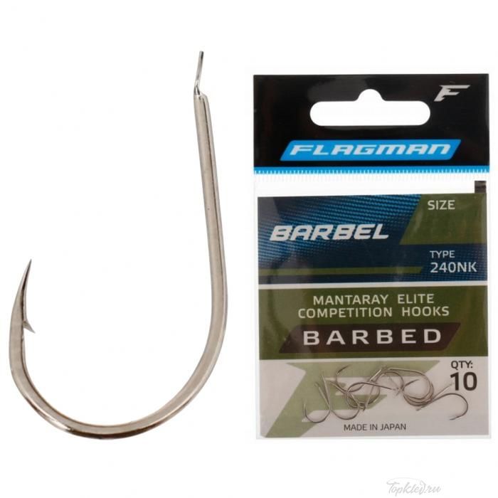 Крючки Flagman BARBEL №12 10шт