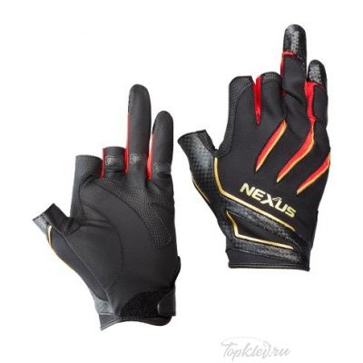 Перчатки Shimano Nexus GL-191Q RED L