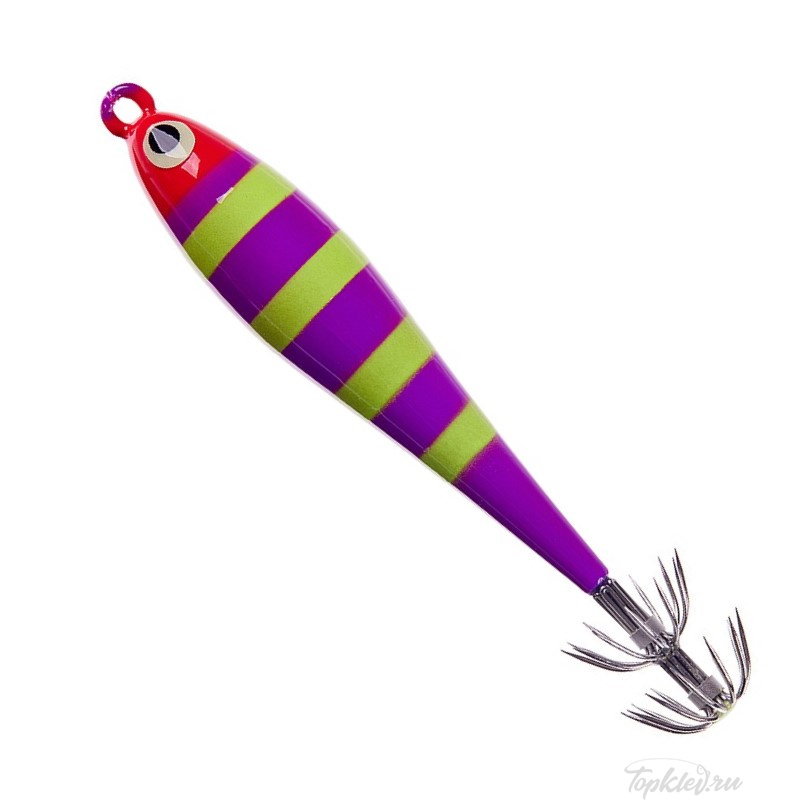Кальмарница Higashi Squid Paint Sinker 125гр #06 Zebra Head