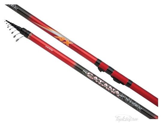 Удилище Shimano CATANA BX TE GT 4-600 ( Тест гр.3-15 )