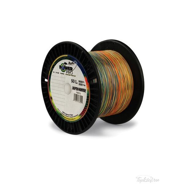 Шнур плетеный Power Pro 1600м разноцветный 0,36/30кг