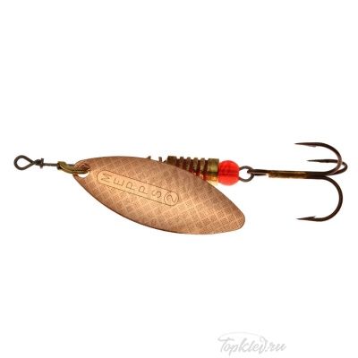 Блесна вращающаяся Mepps "Aglia Longue CU" блистер №2 (7г)