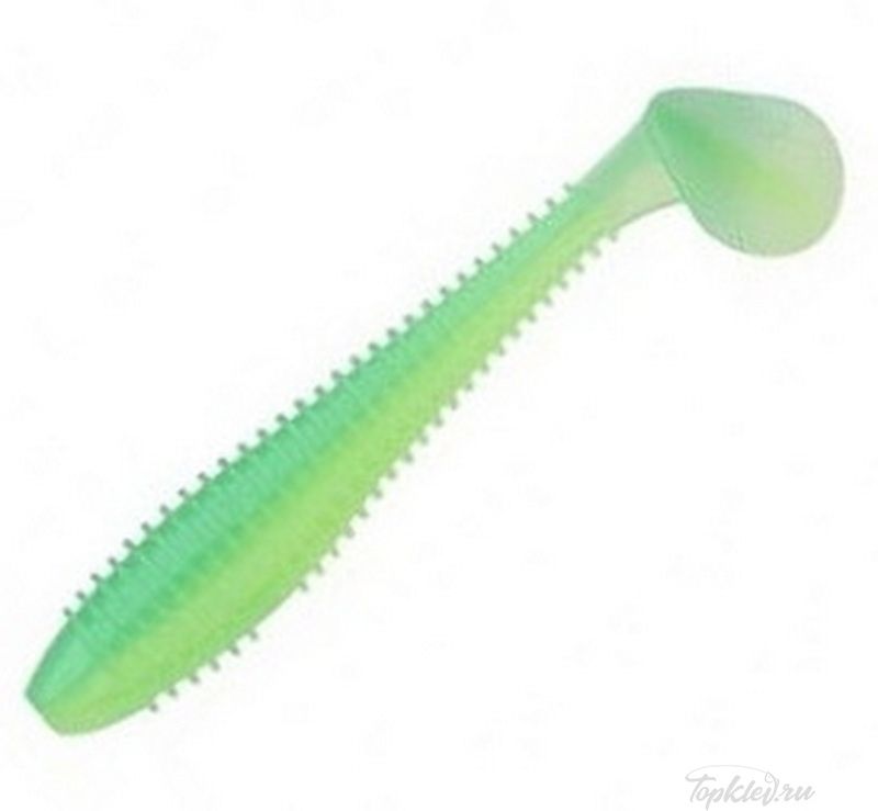 Приманка силиконовая Keitech Swing Impact FAT 2.8" EA#11 Lime Chartreuse Glow