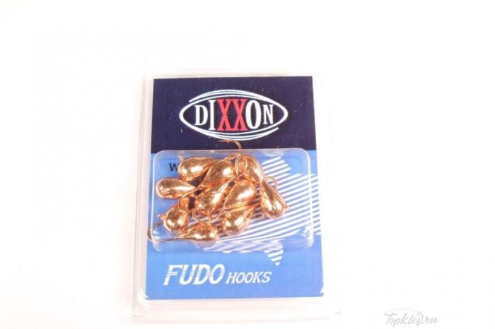 Мормышка вольфрамовая Dixxon-Rus Капля с ушком d4, медь (10шт)