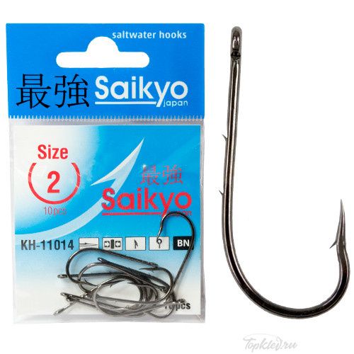Крючки Saikyo KH-11014 Bait Holder № 4 (10шт)