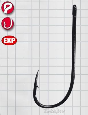 Крючок Gamakatsu LS-1223F Ring Eye Serie №8 (13шт.)