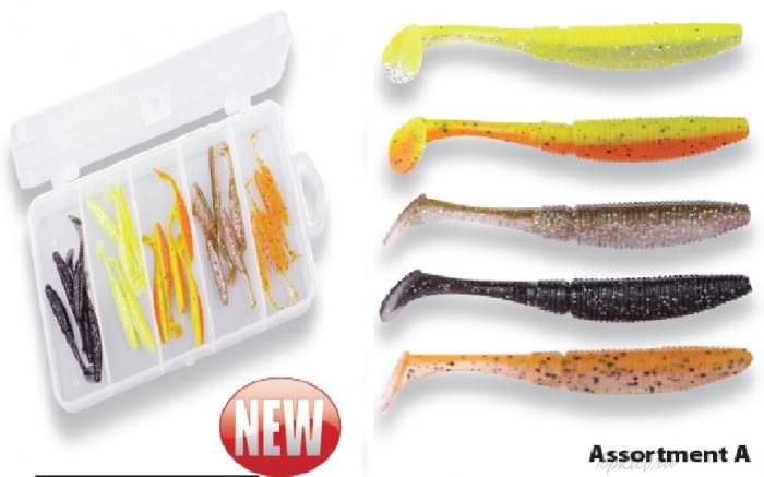 Силиконовая приманка Spro MICRO SHAD 5cm ASSORT A 35pcs