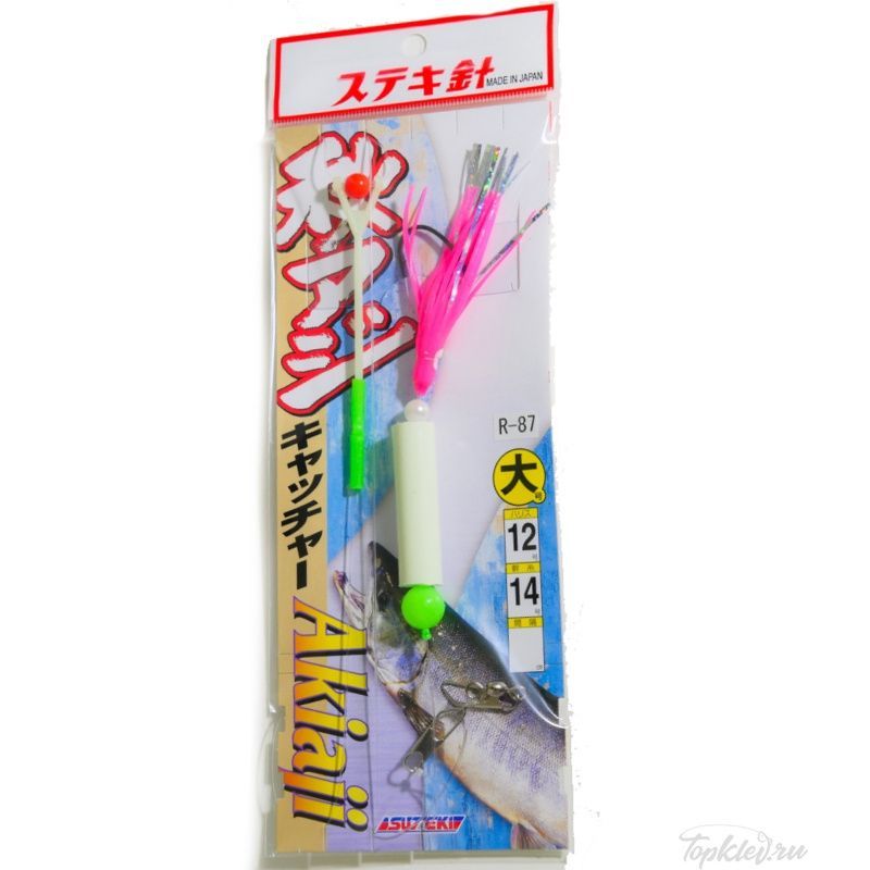Оснастка Yamai R-87 W/1 HOOK Luminous float Octopus+Shower skirt