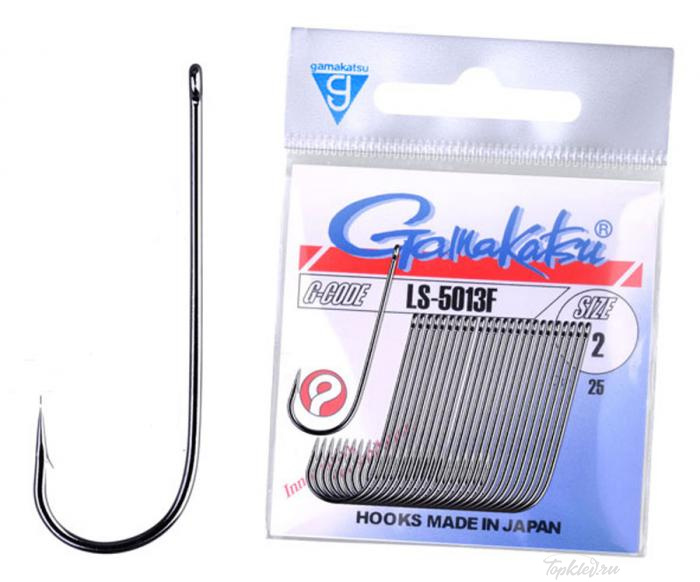 Крючок Gamakatsu LS-5013F/0 4P N/L №4 (4 шт.)