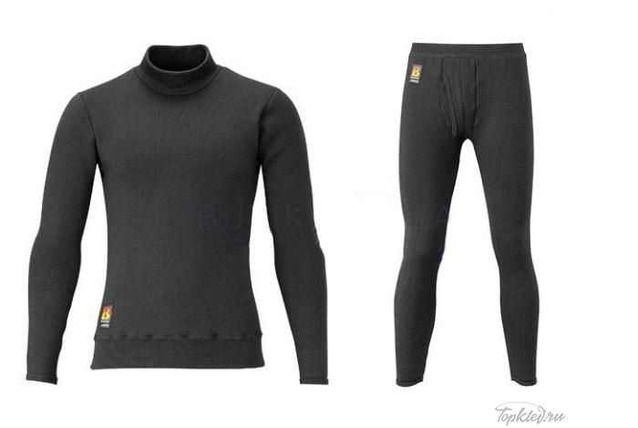 Термобелье комплект Shimano Nexus IN-031R/035R M BK (STRV +4)