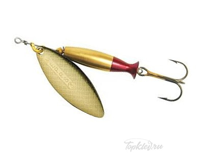 Блесна вращающаяся Mepps "Aglia Longue Heavy OR-OR/RGE" блистер №1 (8г)