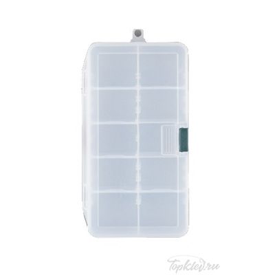 Коробка Meiho FLY CASE LL CLR 2 отделения с разделителями размеры: 214×118×45mm