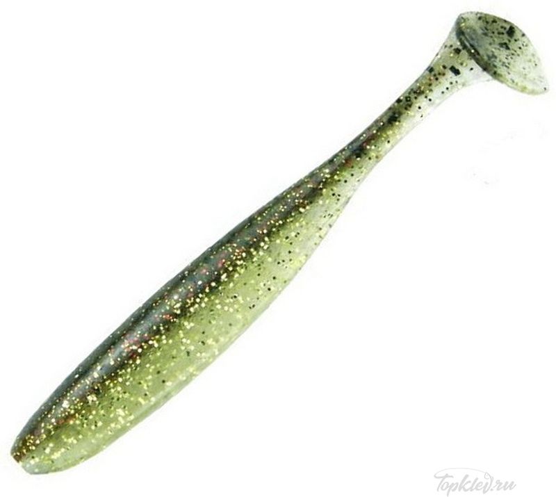 Приманка силиконовая Keitech Easy Shiner 2" #417 Gold Flash Minnow