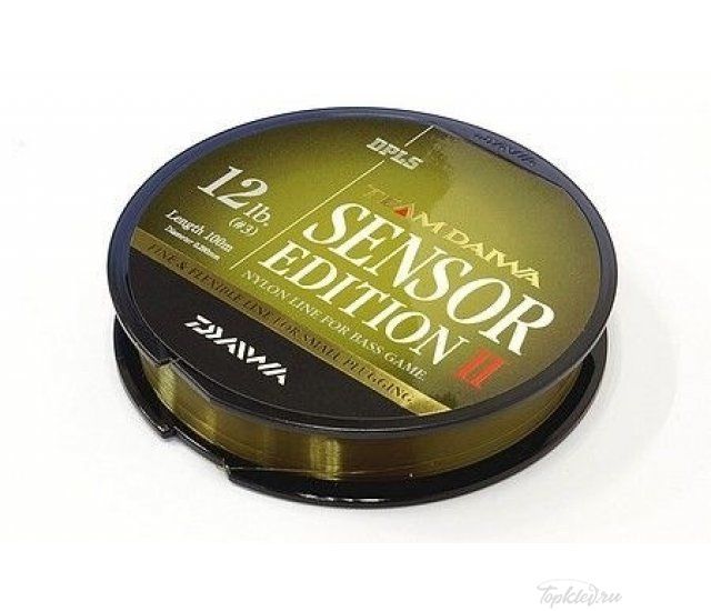 Леска Daiwa "TD Sensor Edition II" 3lb 100м (оливковая)