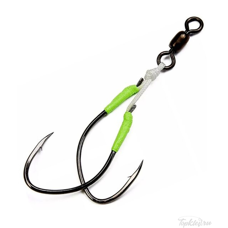 Крючки Higashi Twin Assist Hook HA-006 XXL Крючки Higashi Twin Assist Hook HA-006 XXL