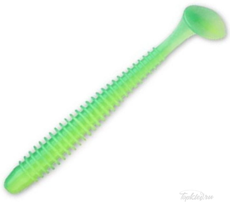 Приманка силиконовая Keitech Swing Impact 2.5" EA#11 Lime Chartreuse Glow