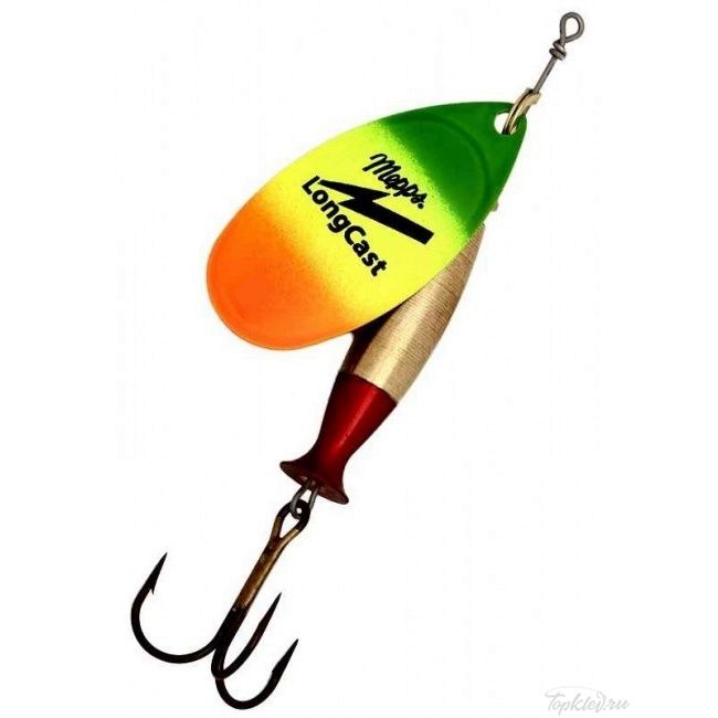 Блесна вращающаяся Mepps "Aglia Long Cast TIGER" №5 (24г) 6 шт.