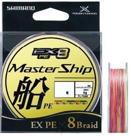 Шнур плетёный PE Shimano MasterShip PL-F68M HUNE-PE EX8 200m #1