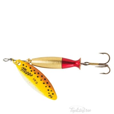 Блесна вращающаяся Mepps "Aglia Longue Heavy OR.BROWN" блистер №1 (8г)