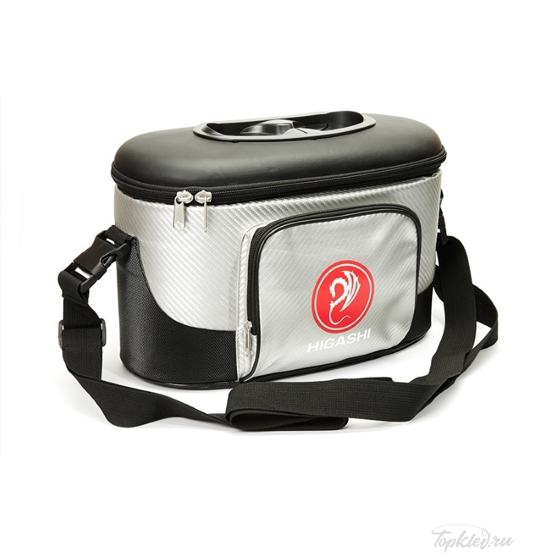 Кан рыболовный Higashi Live bait box 7.5L #Gray