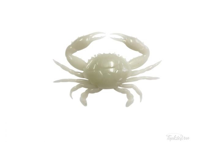 Приманка Nikko Super Crab 6 #CO3 Glow White