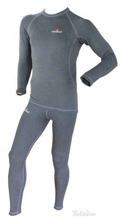 Комплект термобелья Woodland "Soft Thermo" (графит) р. M