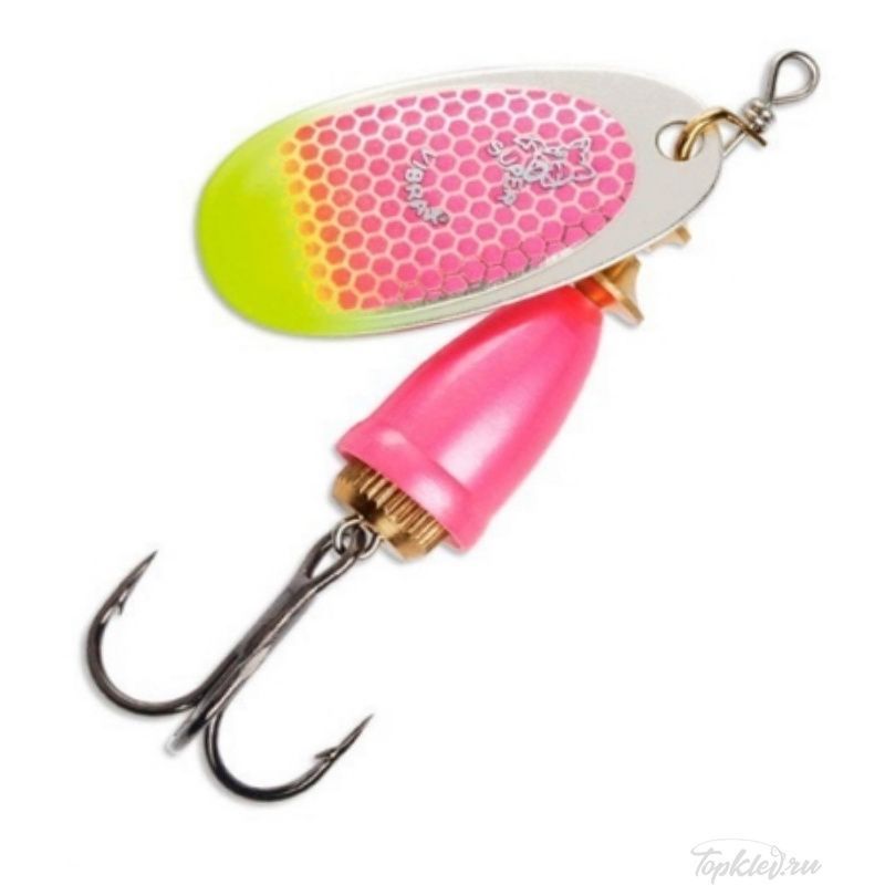 Блесна вращающаяся Blue Fox Vibrax UV BFU6-PSCTU