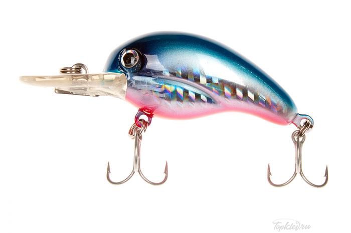 Воблер Asari Fat Cat 55mm #08 Silver blue with red belly
