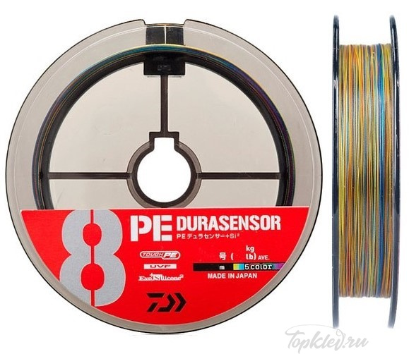 Шнур плетеный Daiwa PE DURASENSOR SX8 5C PE 1.2 100m