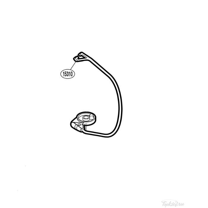 Запасная часть для катушки Shimano BAIL ASSEMBLY дуга лесоукладывателя (RD15310)