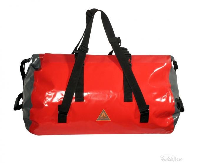 Гермосумка Woodland Waterbag 90 л, пвх, с клапаном, цвет красный