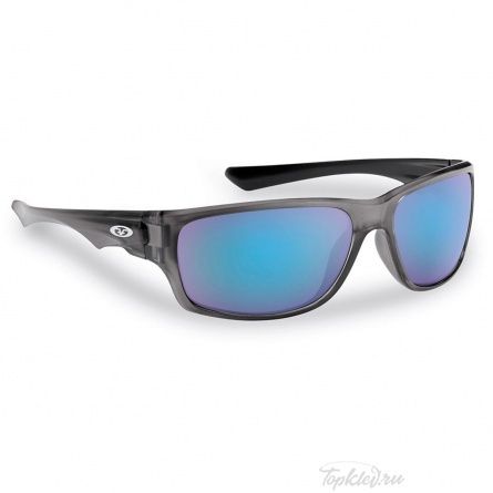 Очки Flying Fisherman 7760GSB Roller, Crystal Gunmetal, Smoke/Blue Mirror