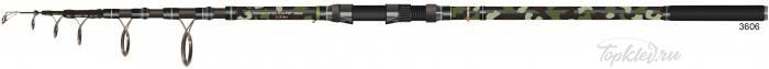 Удилище карповое телескопическое Siweida "Diamond Carp" 3,9м 3,0 lbs карбон IM7