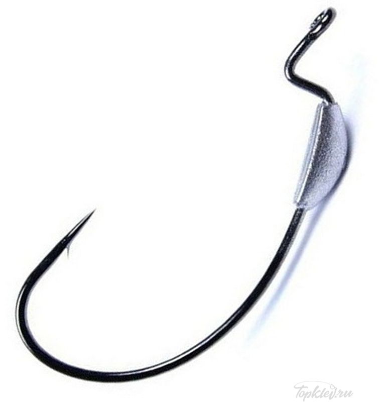 Крючок подгруженный Decoy офсетный Worm 103 #4/0 (4 шт.)