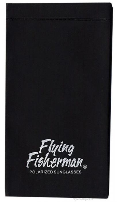 Чехол Flying Fisherman кож/зам 7604 Sunglass Case / Spring Top, Black