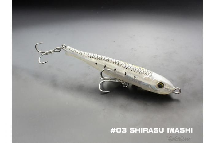 Воблер Little Jack Like Blinks 86mm #03 shirasu iwashi