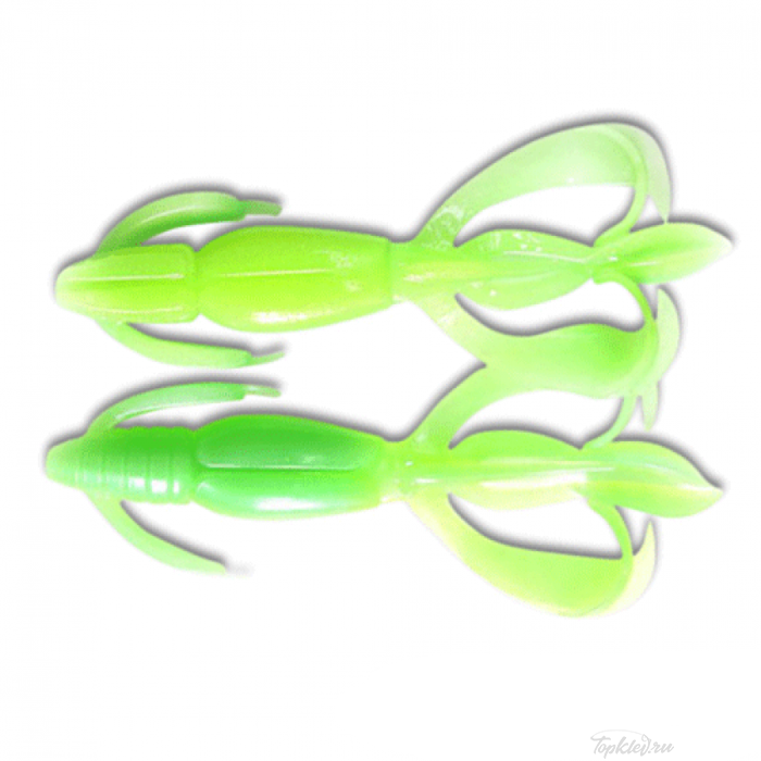 Приманка силиконовая Keitech Crazy Flapper 3.6" EA#11 Lime Chartreuse Glow