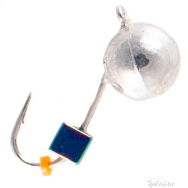Мормышка вольфрамовая Dixxon DS Fishing Шар с ушком d6,0, никель (5 шт)