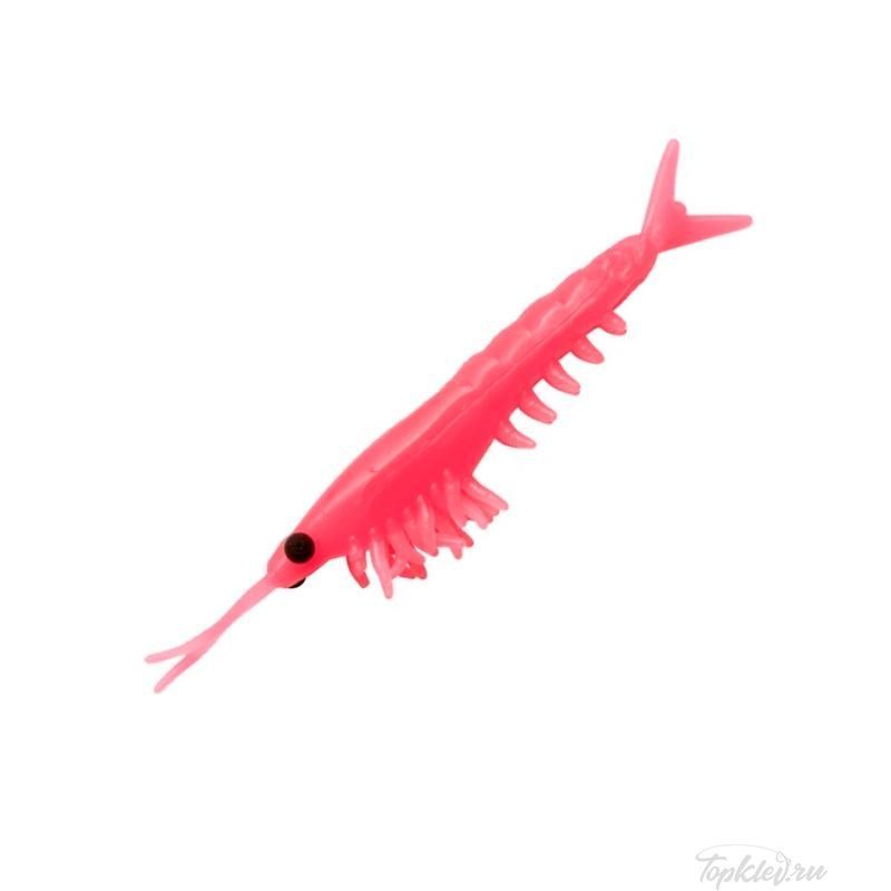 Приманка мягкая Nikko Dappy Okiami Shrimp L 58мм #Pink