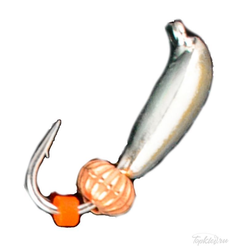 Мормышка вольфрамовая Dixxon DS Fishing Нимфа d5,0, серебро (5 шт)