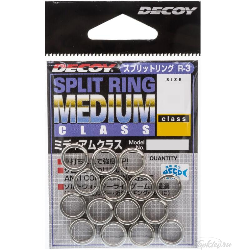 Заводные кольца Decoy Split Ring Medium Class 4 #Silver